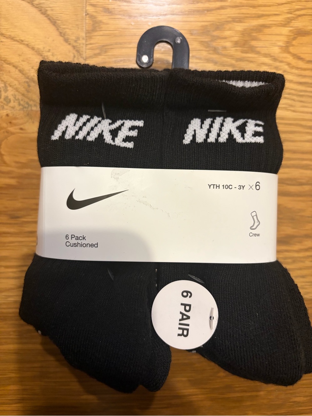 Nike Kids Crew Socks (6 Pack)